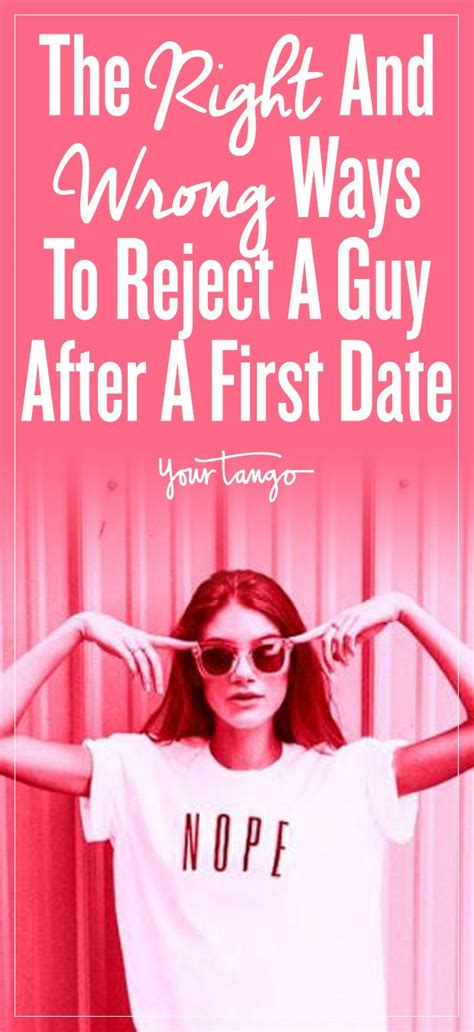 How to reject a guy online dating